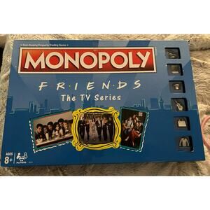 Monopoly Friends The TV Series Edition Board Game, Open Box not used, Complete